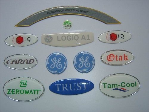 Epoxy sticker