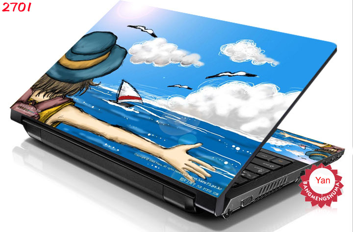 Skin decorative laptop stickers