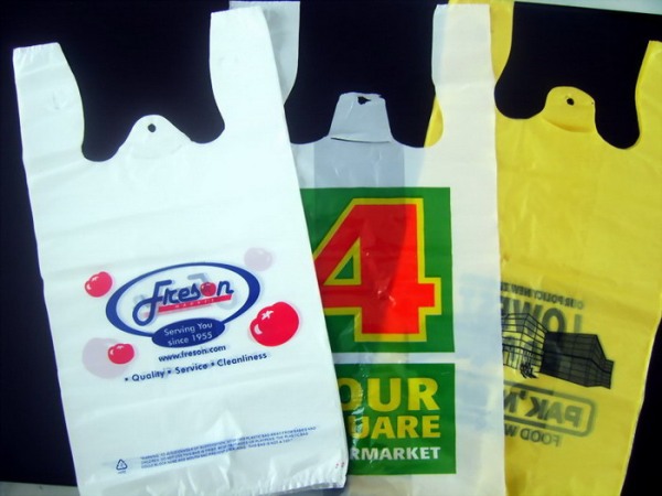 HDPE printed bag